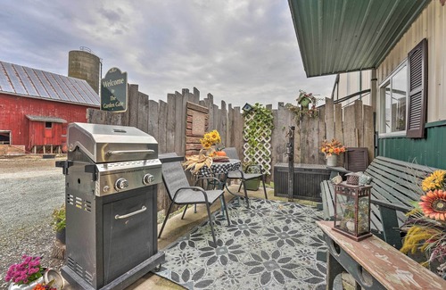Goshen Apartment | Farm Living w/Fresh Harvest: Goshen Studio!