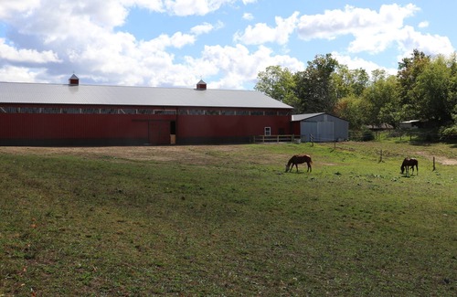 Sodus House | Farm location on fabric and fabric row