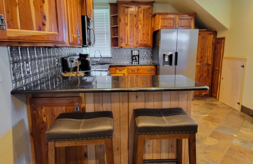 Cleburne Other | Farmhouse-style home with a balcony, gas grill, separate loft, W/D, and AC