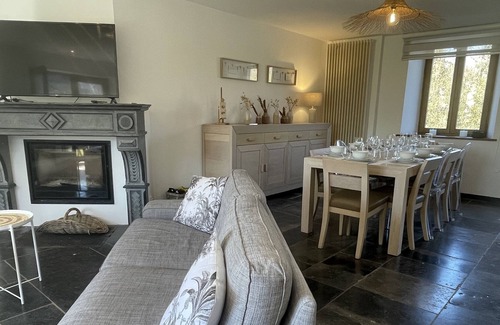 Dolembreux House | Farmhouse with jacuzzi, fireplace, garden + BBQ, ideal for biking & hiking