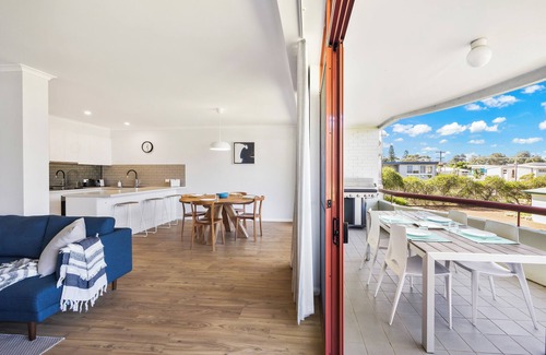 Mollymook Beach Apartment | Fathoms 10 - Watch the ocean from the couch.