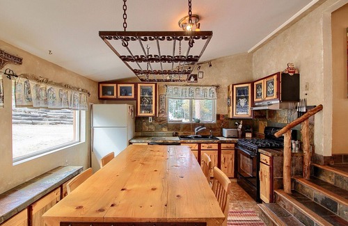 Bailey Cabin | Fawn Haven Cabin Bailey Colorado Huge Deck with View and 1 Acre Fenced Dog Run