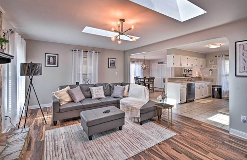 Fayetteville House | Fayetteville Vacation Rental w/Sunroom & Yard!