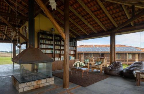 Palmeira House | Fazenda com Piscina Termica