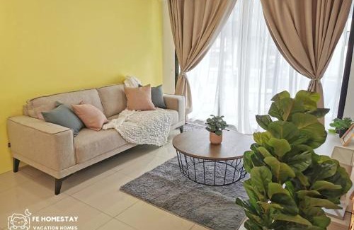 Kampung Kuala Pari Apartment | FE Cozy Ipoh Homestay Manhattan Condominium Ipoh Waterpark 3BR 8 pax by FE Homestay 怡保民宿 水上乐园
