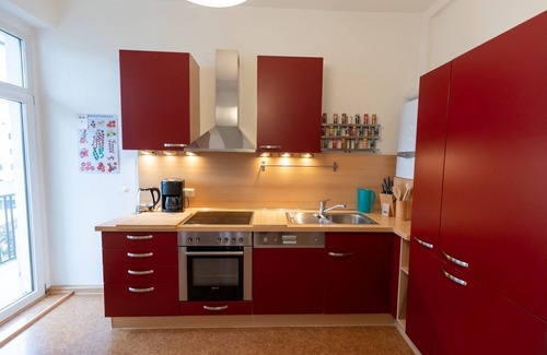 Auerbach Apartment | Federal police trainees vacation apartment - large vacation apartment with balcony