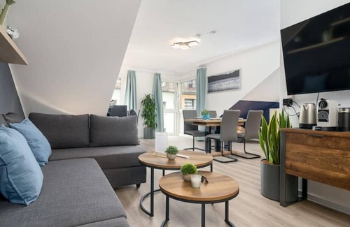Ruhrort Apartment | Federnest: Luxus-studio Homeoffice 11 min Hbf