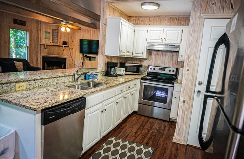 Pine Mountain Ski Chalet | Feel secluded in this spacious chalet steps from our amenities!