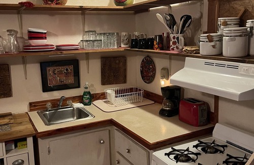 Board Camp Cabin | Fenced for your fur babies!