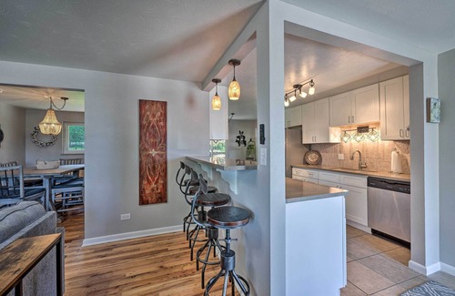 Lamar Heights Area House | Fenced Yard + Patio: Pet-Friendly Denver Home Base