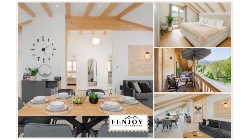 Bernau am Chiemsee Apartment | FENJOY Ferienapartments am Chiemsee mit Bergblick