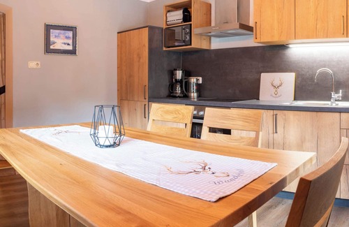 Ramsau bei Berchtesgaden Apartment | Ferienwohnung Watzmann, 2-5 Personen, 75 qm, Dusche/WC, Balkon, TV, Geschirrspüler, 2 Schlafzimmer, Nichtraucher, Südosten