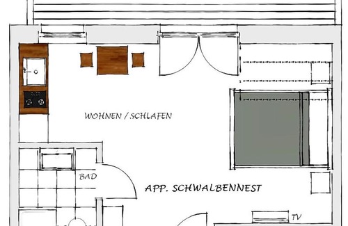 Schnakenbek Apartment | Ferien Hohes Elbufer - FeWo