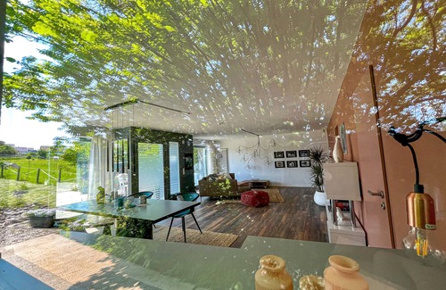 Marktbreit Apartment | Ferienbungalow mit Terrasse und Garten