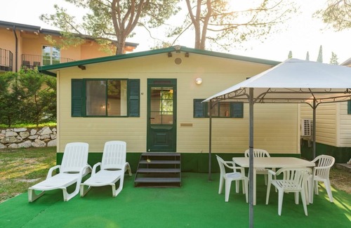 Moniga del Garda House | Feriendorf Fontanelle Oleander für 5 Personen