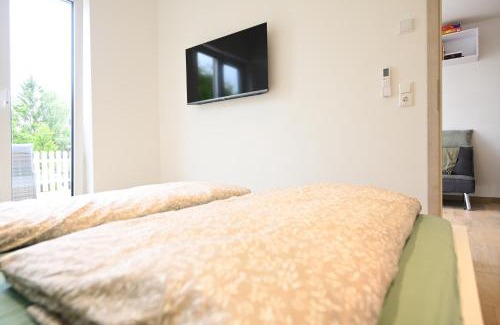 Bungalowdorf an der Talsperre Apartment | Ferienhäuschen am See, neu gebaut, klimatisiert und beheizbar
