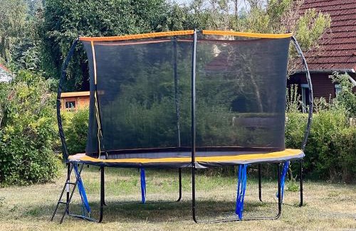 Luetow House | Ferienhäuser Insel Usedom Haus Jojo 7 - Blick aufs Achterwasser! Whirlpool und Sauna