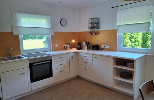 Feldwies Apartment | Ferienhaus 2 mit Bergblick, 125qm für Max. 6 Personen
