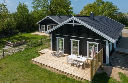 Blekendorf House | Ferienhaus Ahoi Luv mit Kaminofen und Eigener Sauna in Blekendorf-kaköhl