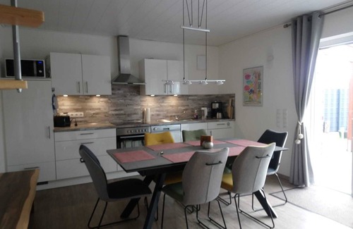 Barssel House | Ferienhaus am See mit Sauna