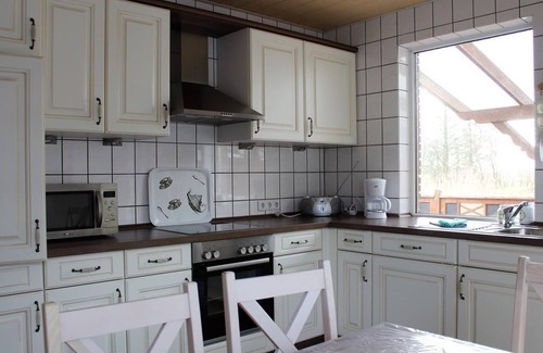 Butjadingen House | Ferienhaus Carstens-plump - Appartement/fewo, Dusche und Badewanne, 3 Schlafrä