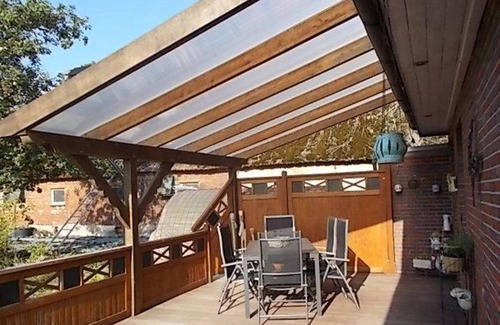 Butjadingen House | Ferienhaus Carstens-plump - Appartement/fewo, Dusche und Badewanne, 3 Schlafrä