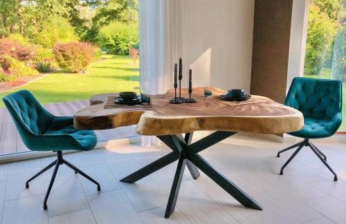 Rahnsdorf House | Ferienhaus direkt an der Spree mit Whirlpool und Sauna