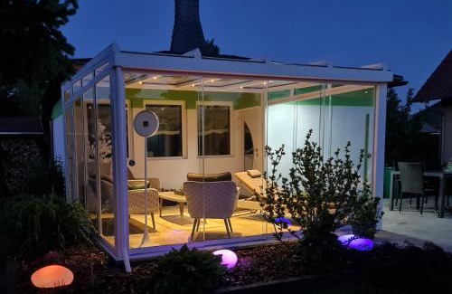 Schwedt/Oder House | Ferienhaus Grüner Bungalow Kontaktloser CheckIn