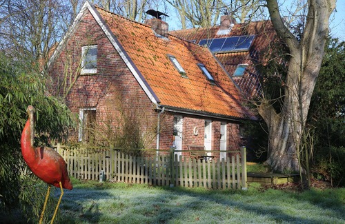 Jaderaltendeich House | Ferienhaus, Landhaus Jacobs, Jadebusen, Alleinlage, Hundewiese