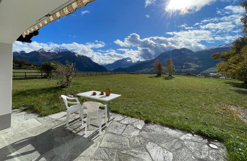 Lenz House | Ferienhaus mit Garten Tgease Schilendra-Lantsch-Lenz-Lenzerheide