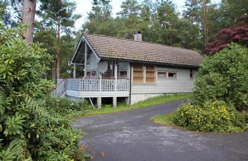 Lyngstranda House | Ferienhaus mit Mietbarem 9,9/15 PS Motorboot, am Hardangerfjord