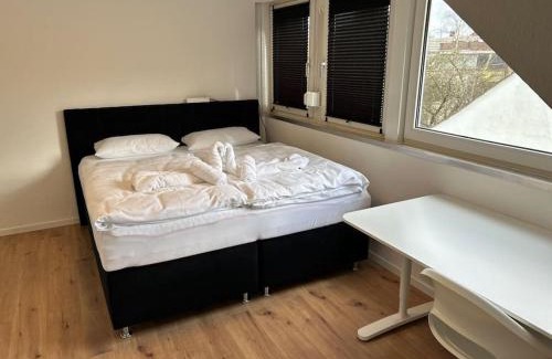 Sebaldsbruck House | Ferienhaus mit Privatparkplatz, Terrasse und Stadtnähe