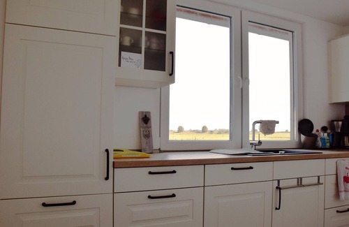 Bedekaspel House | Ferienhaus Reiherweg - Ferienhaus, Dusche, WC, 3 Schlafräume
