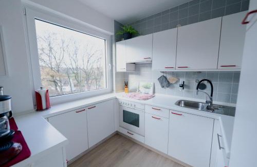 Hemfurth-Edersee Apartment | Ferienhaus Schöne Aussicht Ferienwohnung Rot