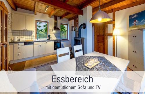 Steinberg House | Ferienhaus Töpferhaus - strandnah, haustierfreundlich, optimal für Workation, Kaminofen, Garten, für Paare und Alleinreisende