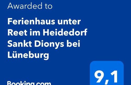 Sankt Dionys House | Ferienhaus unter Reet im Heidedorf Sankt Dionys bei Lüneburg