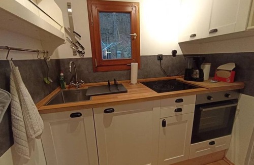 Pfalzfeld House | Ferienhaus Waldhäuschen - vacation home, shower, WC, 1 bedroom