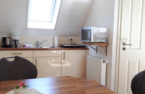 Greven Apartment | Ferienhof Wesselmann - Appartement Storchennest