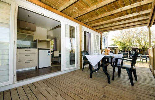 Zadina Pineta House | Ferienpark Cesenatico Mobilehome Riviera für 6 Personen