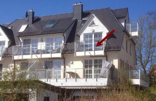 Althagen Apartment | Ferienwohnung mit Boddenblick und 2 Balkonen, Direkt am Ahrenshooper Hafen