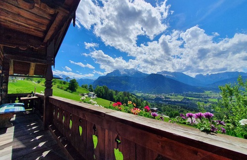 Schoenau am Koenigssee Apartment | Ferienwohnung Spinnerlehen, 45 qm mit Balkon