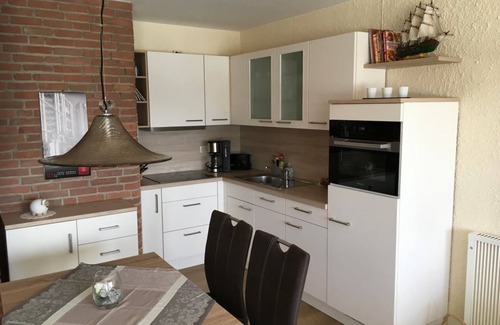 Tossens Apartment | Ferienwohnung Deichblick - apartment/apartment, shower, WC, 1 bedroom