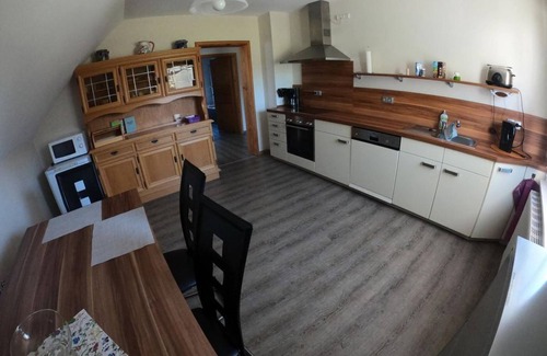 Oberhausen bei Kirn Apartment | Ferienwohnung Tine - Appartement/fewo, Dusche und Bad, WC, 1 Schlafraum