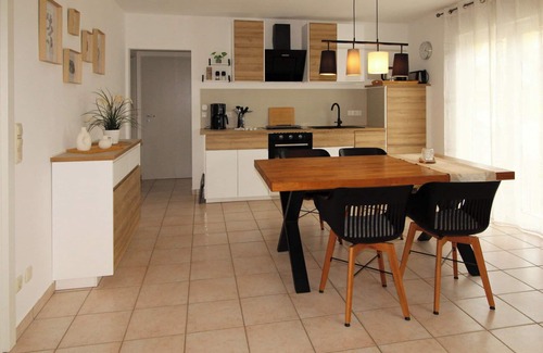 Ramsberg Apartment | Ferienwohnung (75qm) mit 2 Schlafzimmern, Wohnküche und Südterrasse