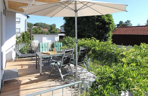 Ramsberg Apartment | Ferienwohnung (75qm) mit 2 Schlafzimmern, Wohnküche und Südterrasse