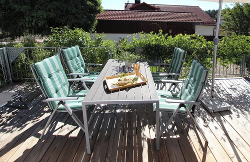 Ramsberg Apartment | Ferienwohnung (75qm) mit 2 Schlafzimmern, Wohnküche und Südterrasse