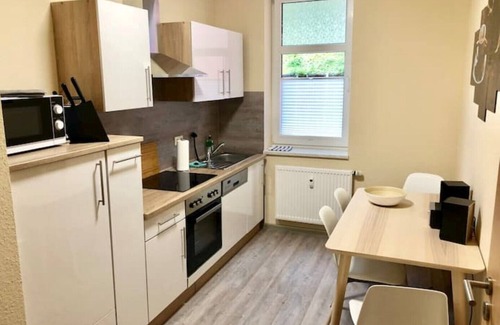 Obstfelderschmiede Apartment | Ferienwohnung 2 Alte Schule "c.g. Salzmann"