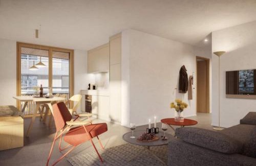 Flims Apartment | Ferienwohnung 3,5 Zimmer direkt an Ski- und Bikepiste