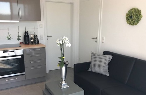 Ebingen Apartment | Ferienwohnung, 41qm mit Balkon und 1 Schlafzimmer für max. 3 Personen