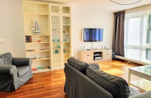 Warnemuende Apartment | Ferienwohnung Achtern Diek, inklusive Strandkorb und Stellplatz